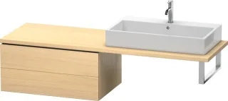 Duravit L-Cube Unterschrank für Konsole Mediterrane Eiche Matt 820x547x400 mm - LC583907171 LC583907171