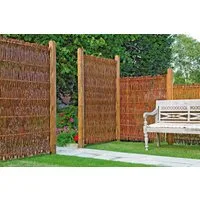 Tetzner & Jentzsch Gartenzaun FUEGO Weidengeflechtzaun