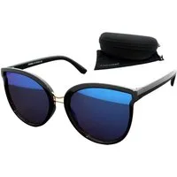 LUXXADA Sonnenbrille Damen Cat-Eye Markenbrille mit Oversize Gläser UV400 (inkl. Brillenbox und Brillenbeutel) Große Katzenaugen Linsen Getönt oder Verspiegelt