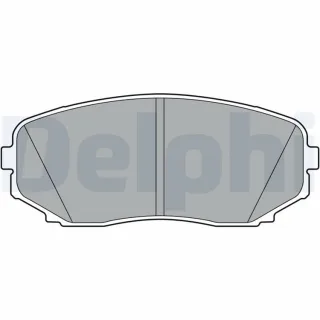 Delphi Bremsbel?ge vorne Mitsubishi Eclipse Outlander Pajero