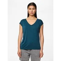pieces Kurzarmshirt PCKAMALA TEE NOOS BC Materialmix, regular fit