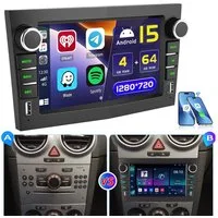 ESSGOO Android 15 Für Opel Zafira B Corsa C D Astra H Vivaro Vectra Autoradio (RDS, Digitalradio (DAB), FM)