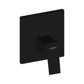 VitrA Minimax Square Einhebel-Brausearmatur V-Box Unterputzmontage Schwarz Matt,A4373136EXP A4373136EXP
