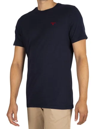 Barbour Maßgeschneidertes Sport-T-Shirt, Blau