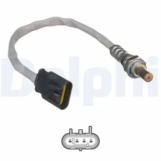 Delphi Lambdasonde Alfa Romeo Fiat Lancia ES21058-12B1