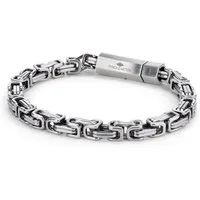 FYNCH-HATTON Königsarmband Schmuck Geschenk Edelstahl Armkette The King Chain
