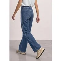 STREET ONE Loose-fit-Jeans mit Wide Legs