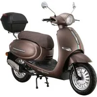 Alpha Motors Motorroller Cappucino, 50 ccm, 45 km/h, Euro 5, inkl. Topcase