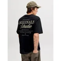 Jack & Jones Rundhalsshirt JORNORREBRO TYPO TEE SS CREW NECK NOOS Baumwolle, relaxed fit