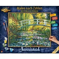 Schipper Malen nach Zahlen Meisterklasse Premium - Seerosenteich nach Claude Monet (1840-1926), Made in Germany