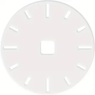 Acrylic 12 Inch Clock Face Template Transparent Router Guide DIY Woodworking Craft Tool Protective Film Clear Finish