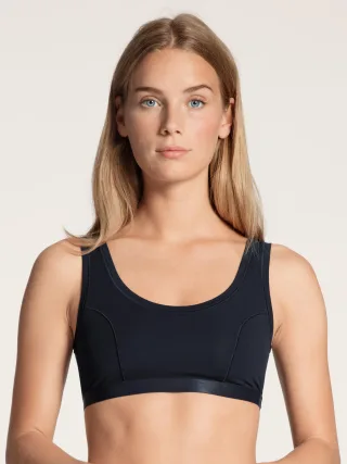 CALIDA - DAMEN Bustier dark lapis blue - Gr. - xs