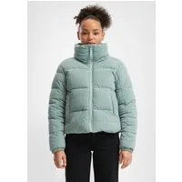 QS Winterjacke Outdoor-Jacke Wattierte Cordjacke