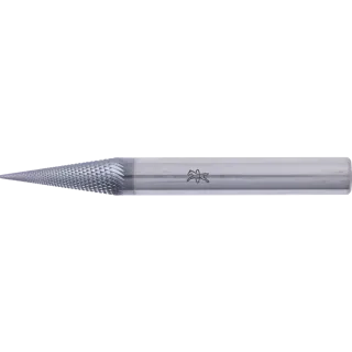 PFERD TOOLS Hartmetall Hochleistungsfrässtift MICRO Spitzkegel SKM Ø 06x18mm Schaft-Ø 6mm HICOAT beschichtet für die Feinbearbeitung - 21115075