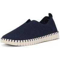Ilse Jacobsen TULIP3485 Slipper Plateausohle, atmungsaktive Mikrofaser, hoher Tragekomfort