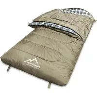 normani Deckenschlafsack 4-in-1 Schlafsack Antarctica, Extrem 4-Jahreszeiten Outdoor-Schlafsack mit Inlett
