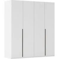 rauch Drehtürenschrank Kleiderschrank Schrank Garderobe Wäscheschrank BESTSELLER MONTCLAR (3 Ausstattungen BASIC/CLASSIC/PREMIUM (SOFT-CLOSE), Breiten 201-400 cm) Front in Glas/Hochglanz/Dekor/Grauspiegel in 5 Breiten MADE IN GERMANY