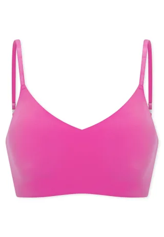 SCHIESSER - Bustier mit herausn. Pads fuchsia - Gr. - 36