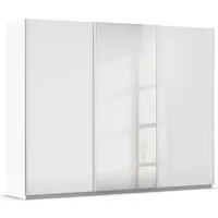 OTTO home Schwebetürenschrank Kleiderschrank Schrank Schlafzimmerschrank Garderobe AGORDO (Breiten 203/271/315/360 cm in drei Griff-Farben - NEU: Farbe SCHWARZ) Top Innenausstattung, in 4 Breiten und 2 Höhen MADE IN GERMANY