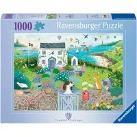 Ravensburger Puzzle Coastal Cottage, 1000 Puzzleteile, Made in Germany
