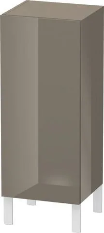 Duravit L-Cube Halbhochschrank Flanell Grau Hochglanz 250x200x600 mm - LC1189L8989 LC1189L8989