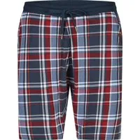 Phil & Co. Schlafhose Herren-Hose kariert, kurz Single-Jersey Karo