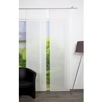 Vision S Schiebegardine ROM (1 St), Paneelwagen, halbtransparent, HxB: 260x60, Schiebevorhang Bambusoptik Digitaldruck