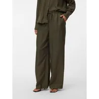 Vero Moda Schlupfhose VMMELANEY HW LOOSE PANT WVN GA NOOS Kunstfaser, loose fit