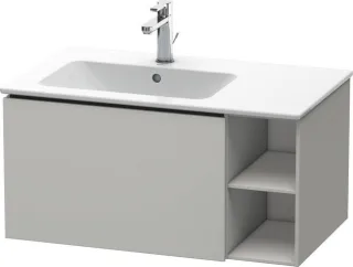 Duravit L-Cube Waschtischunterbau wandhängend Betongrau Matt 820x481x400 mm - LC619100707 LC619100707