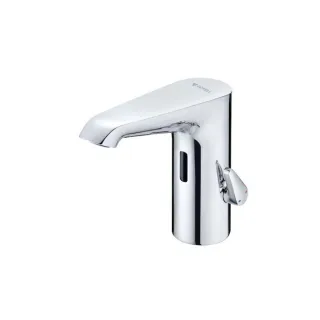 Schell XERIS E2 Infrarot-Waschtisch-Armatur 002620699 HD-M mid., Batteriefach 6 V, IP 65, verchromt