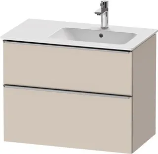 Duravit D-Neo Waschtischunterbau wandhängend Taupe Matt 810x462x625 mm - DE4367070910000 DE4367070910000