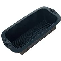 König Design Silikonform Backform Kastenform Kuchenform Tortenform, Rechteckige Brotbackform Brotform Kuchen 21 x 9 x 6,5 cm