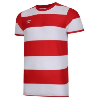 Umbro Triumph-Trikot für Herren (Zinnoberrot/Weiß)