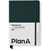 Notizbuch Notizbuch A5 Hardcover Punktiert Moss Green