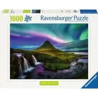 Puzzle Power of Nature - Nordlichter über Kirkjufell 1000 Teile