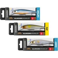 Lieblingsköder Kunstköder Allroundwobbler Set - Lieblingsköder - 3 er Set - Klares Wasser, (Klares Wasser, 3-St. Allroundwobbler), Effektiver Lauf, Exzellente Verarbeitung