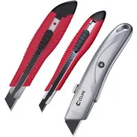 CCLIFE Cutter CCLIFE Profi Universalmesser und Cuttermesser Set, (6 St)