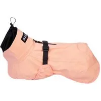 PAIKKA Hunderegenmantel Hunde Regenmantel reflektierend "Visibility Raincoat" pfirsich