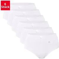 celodoro Slip Damen Taillenslip (6er Pack) Microfaser-Slip mit Stickerei