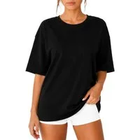 Reichstadt T-Shirt Damen Regular Fit Kurzarmshirt Shoulder Drop 25RSW071 Vielseitig kombinierbar