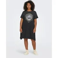 ONLY CARMAKOMA Shirtkleid CARLUCY LIFE SS T-SHIRT DRESS JRS NOOS Sommerkleid