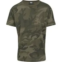 URBAN CLASSICS Kurzarmshirt Urban Classics Herren Camo Oversized Tee (1-tlg)