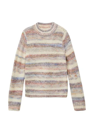s.Oliver - Strickpullover pink/mehrfarbig - Gr. - 98
