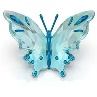 Swarovski Tierfigur Kristallfigur Sammelfigur IDYLLIA BUTTERFLY TURQUOISE (1 St), Swarovski® Kristall
