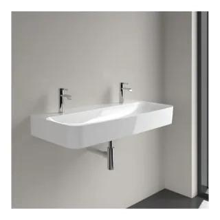 Villeroy & Boch Finion Waschtisch 4168A1R1 1000 x 470 x 165 mm, ohne Überlauf, Weiß Alpin CeramicPlus