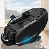 AMBINESS Massagesessel Relaxsessel YUNA, 60 Massageprogramme, deutsche Bediensprache, 3D-Massagetechnologie Ganzkörpermassage + Wärmefunktion
