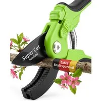 halmland Gartenschere Profi Amboss-Gartenschere – kraftsparend Äste bis 20 mm schneiden