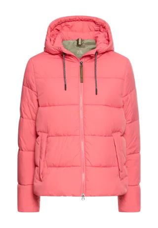 camel active - Pufferjacke mit Kapuze winter berry - Gr. - 42