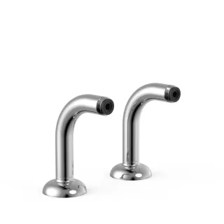 Tres Wasseranschlusswinkel zur Installation der Wannenrandarmatur. , 24287101 24287101