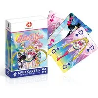 Winning Moves Spiel Number 1 Spielkarten Sailor Moon, Kartenspiel, inkl. 2 Joker